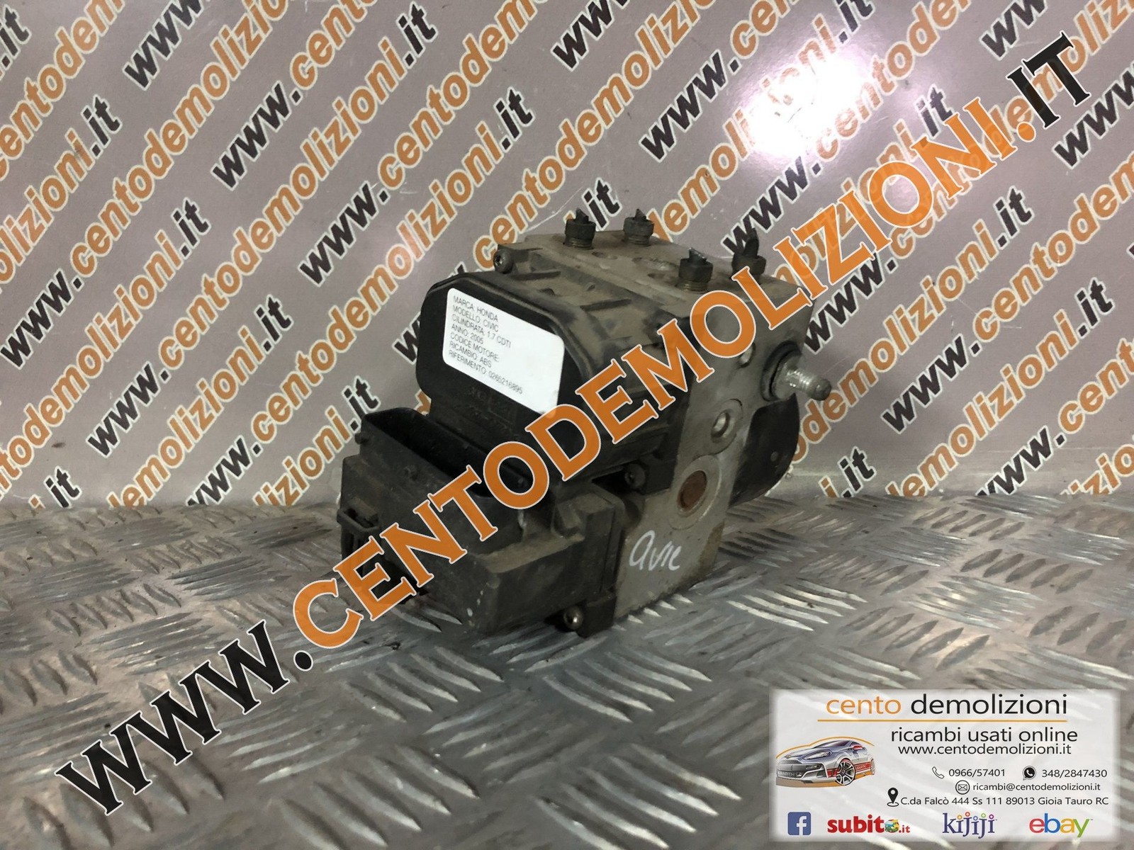 Pompa Abs 0265216895 Usato