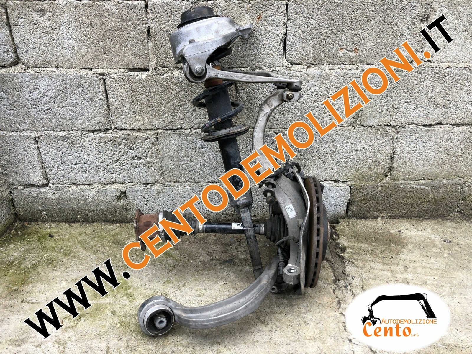 Montante Sosp. Ant. Sinistro 8K0407695H Usato