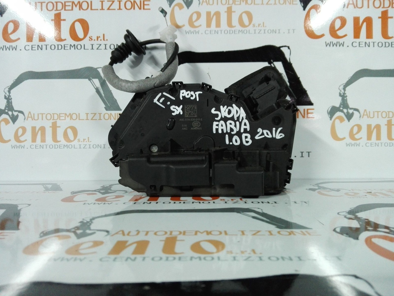 Serratura Porta Post. Sinistro A5E-5TA839015E Usato