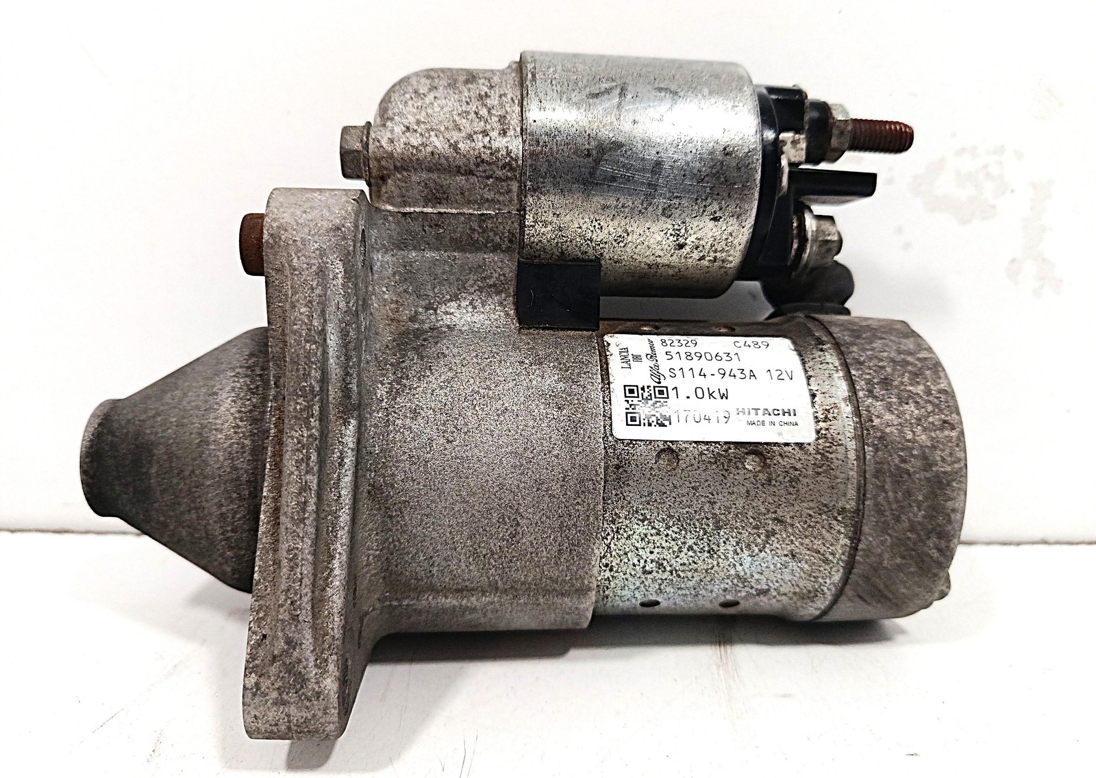 Motorino Avviamento (Hitachi) 51890631 S114-943A Usato