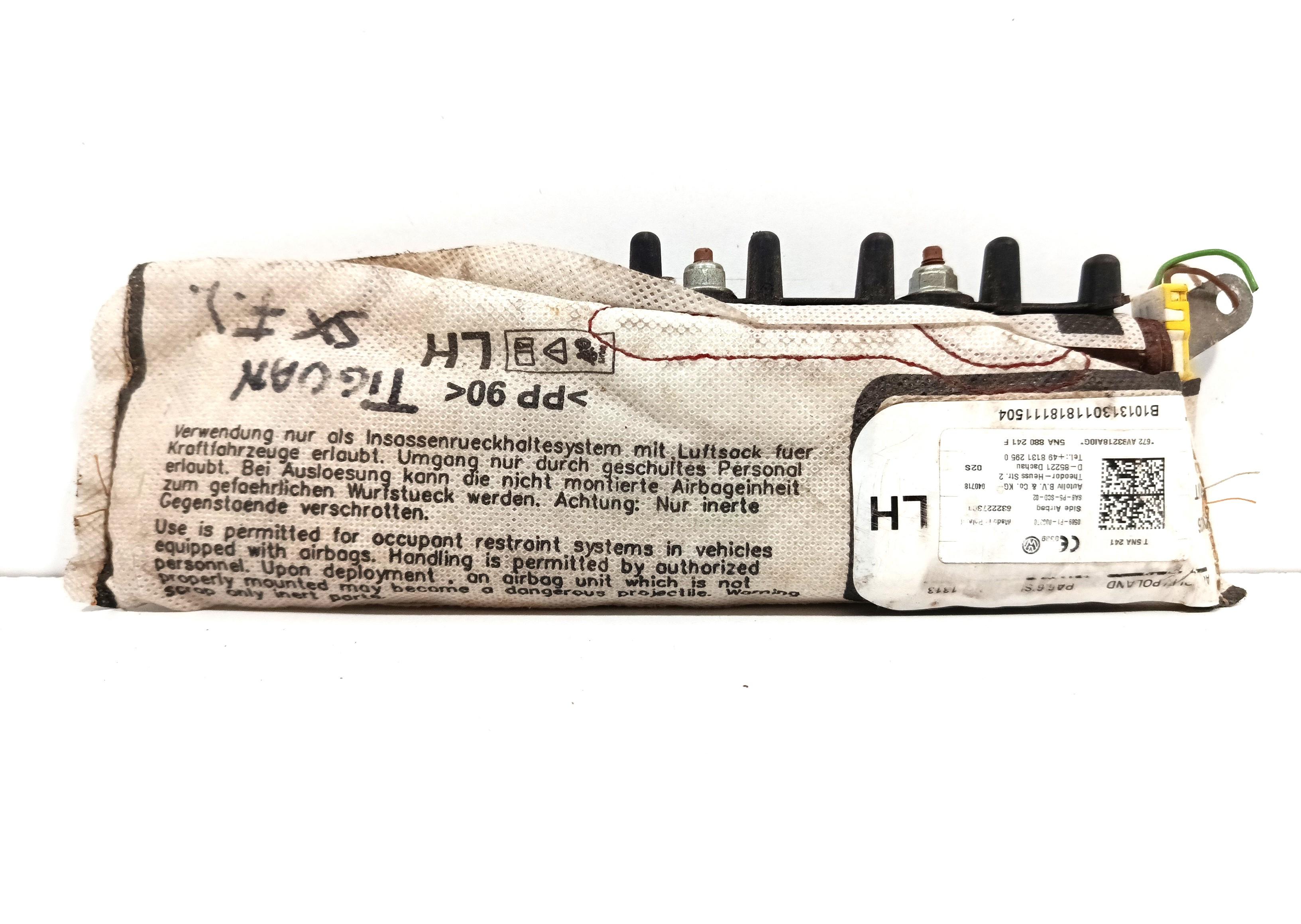 Dispositivo Airbag Lat. Sinistro 5NA880241F Usato