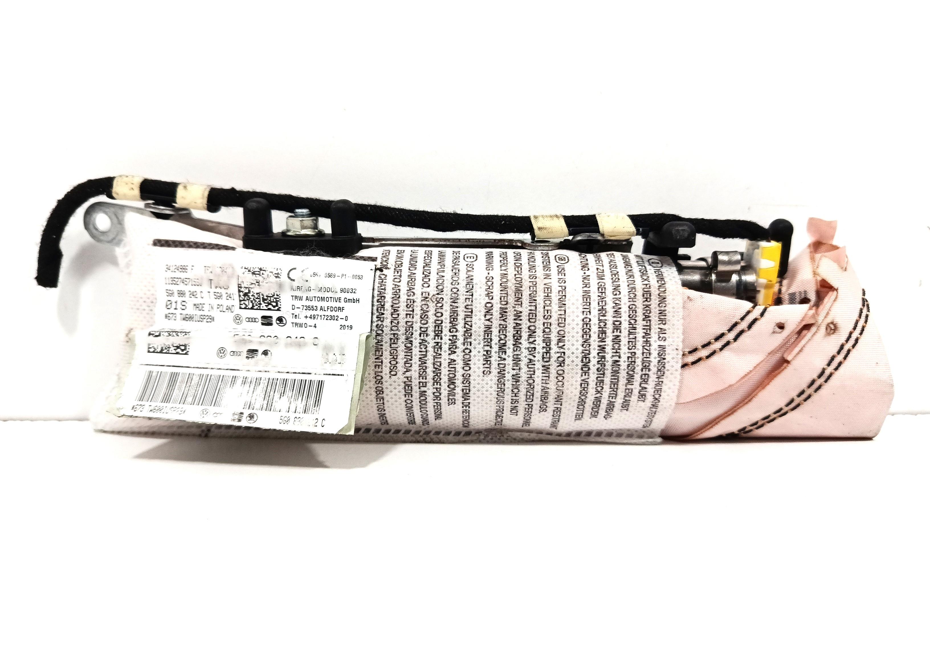 Dispositivo Airbag Lat. Destro 5G0880242C Usato