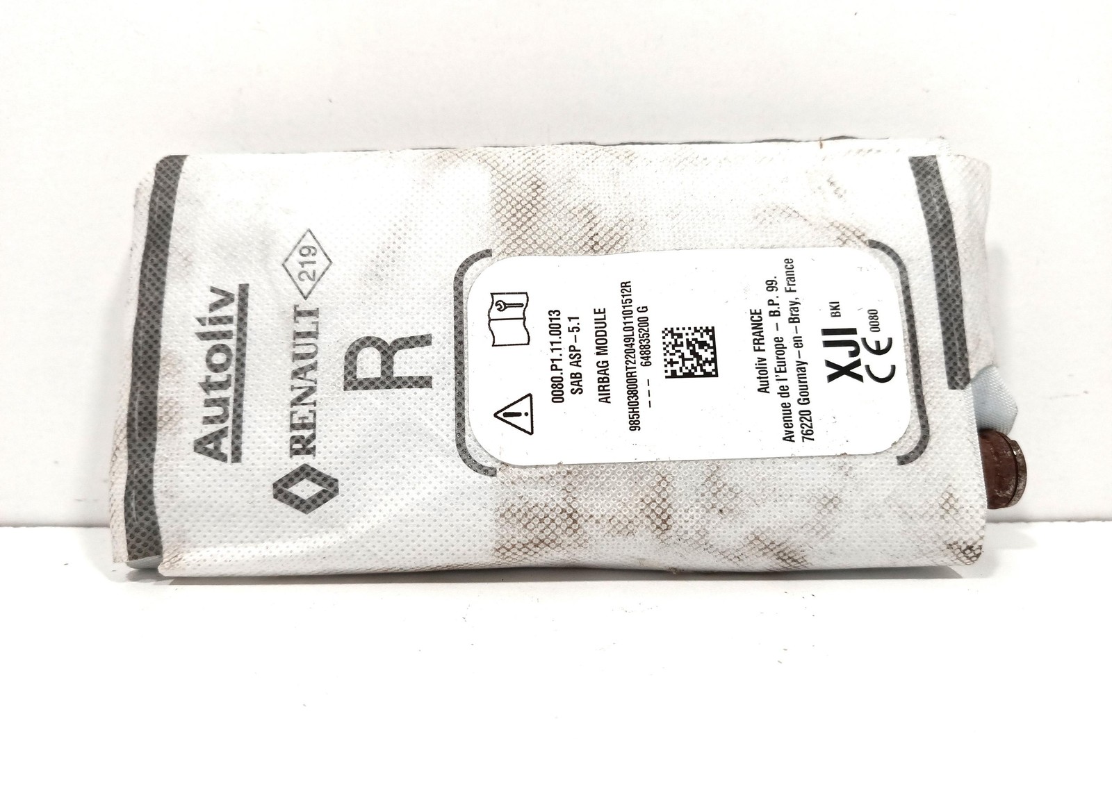Dispositivo Airbag Lat. Destro 985H03800R Usato