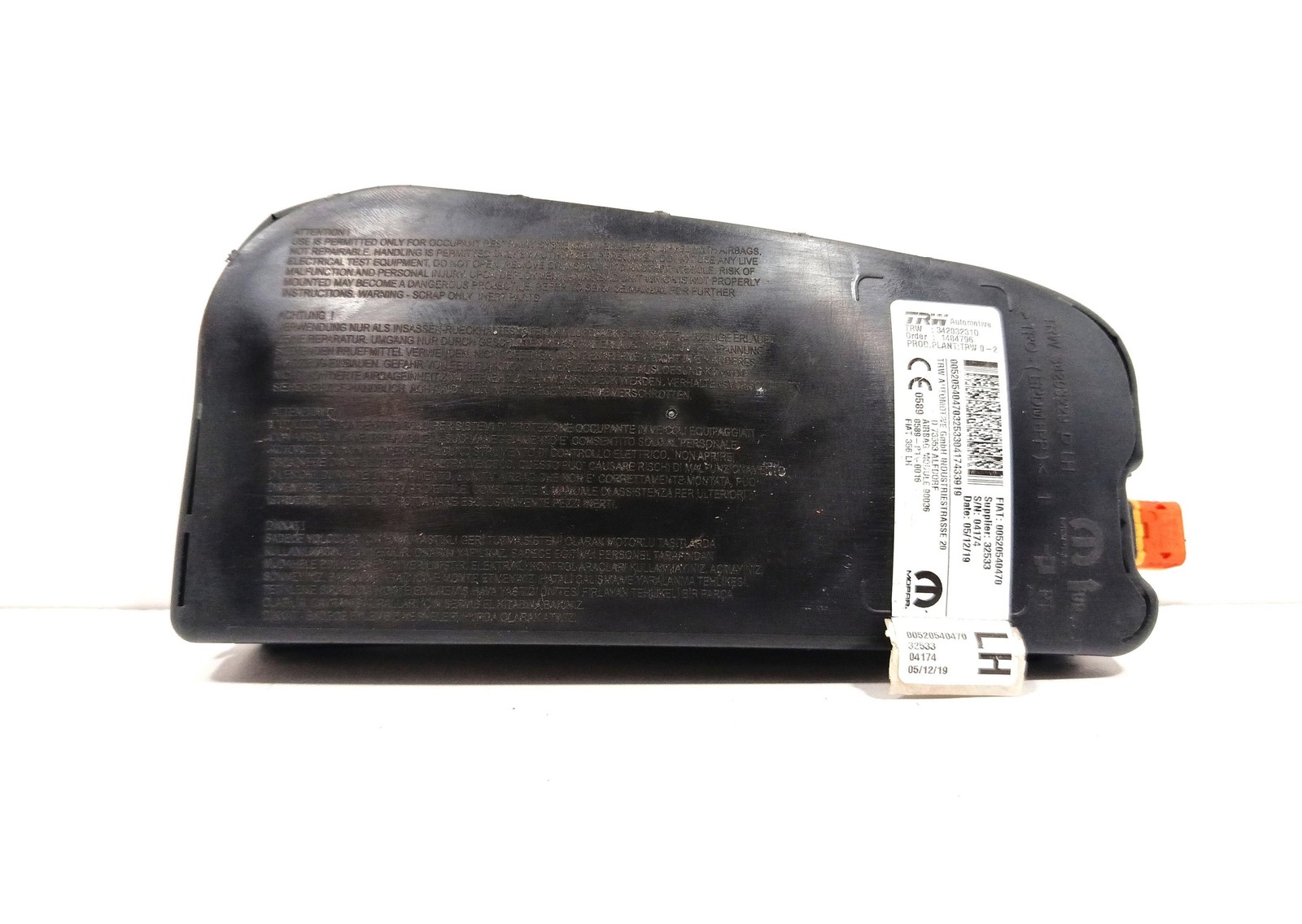 Dispositivo airbag lat. Sinistro - Immagine 1 di 5