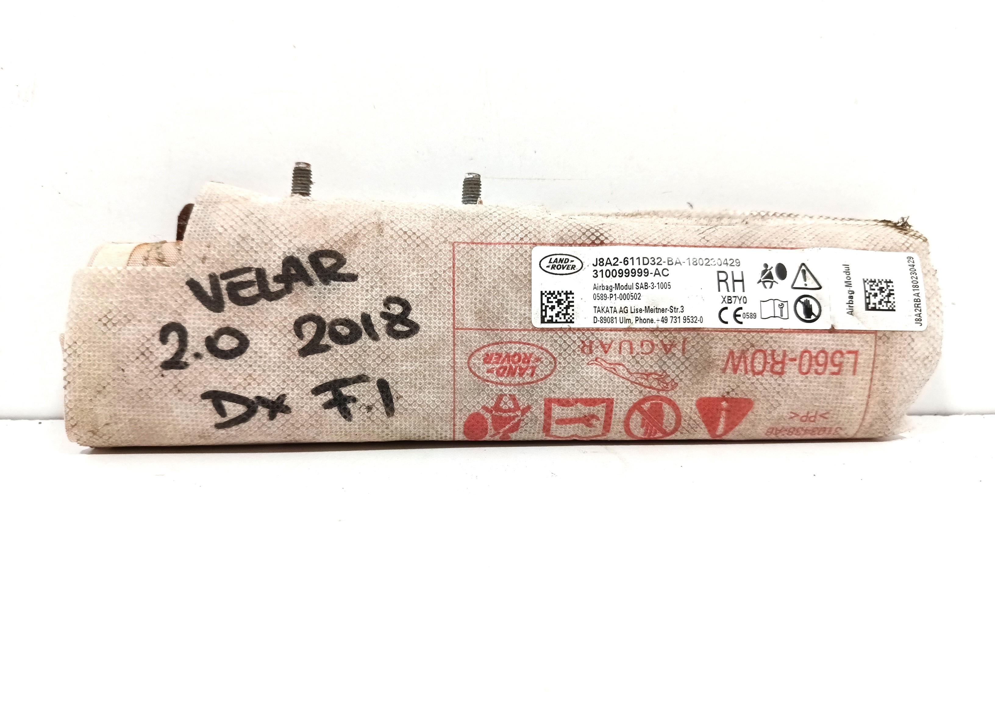 Dispositivo Airbag Lat. Destro J8A2-611D32-BA Usato