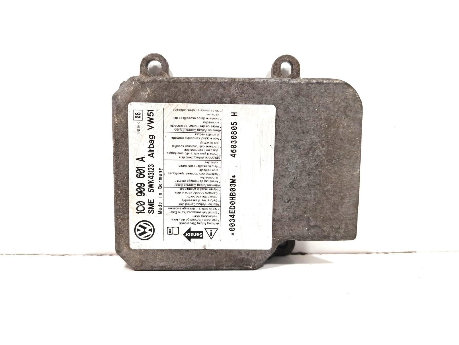 Centralina Comando Airbag 1C0909601A Usato