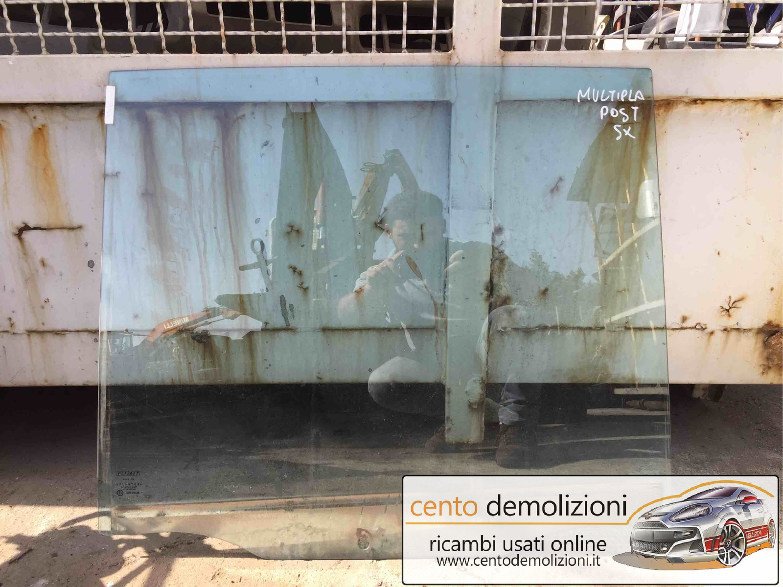 Scendente atermico porta post. Sinistro - Immagine 1 di 1