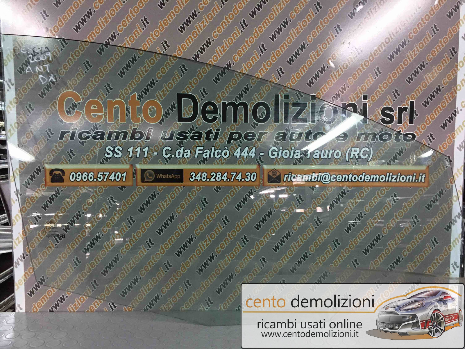 Scendente atermico porta ant. Destro - Immagine 1 di 1