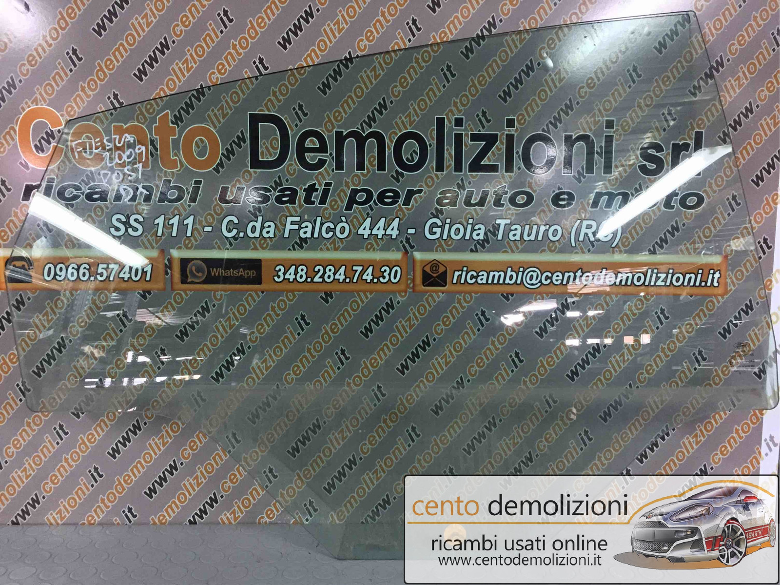 Scendente atermico porta post. Destro - Immagine 1 di 1