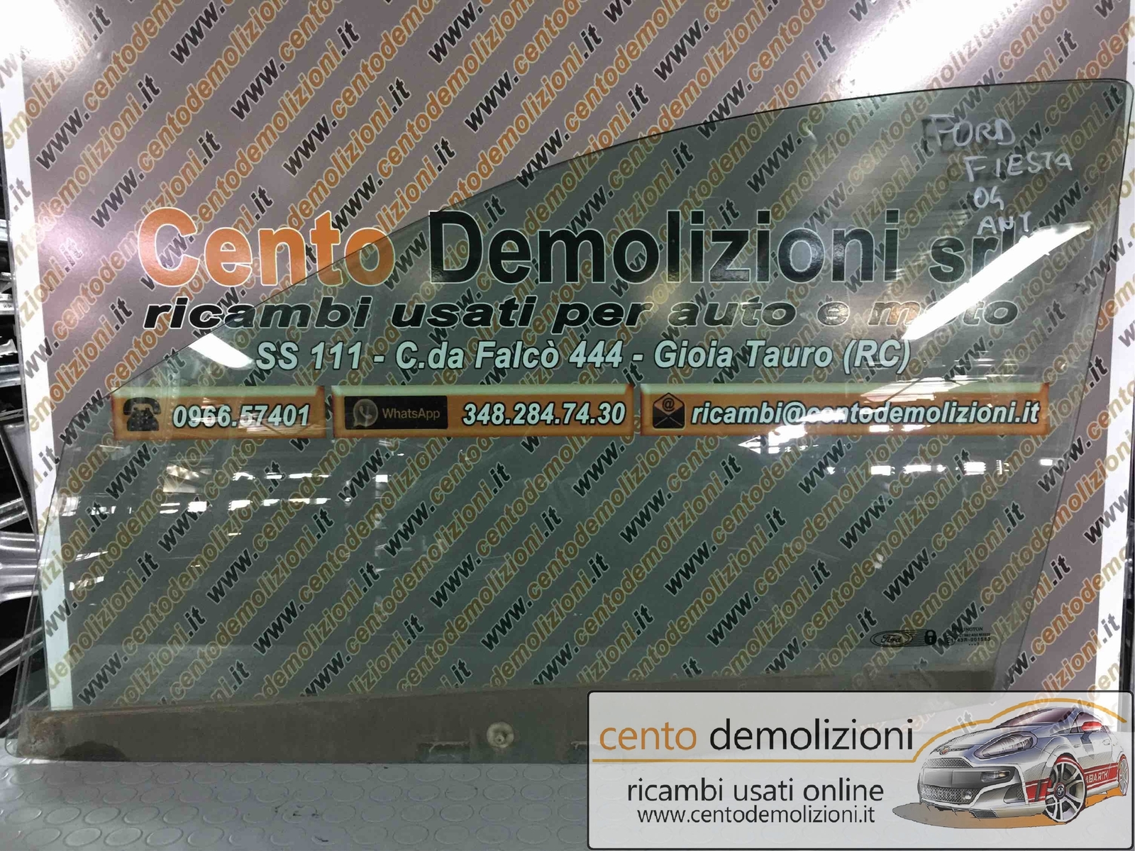 Scendente atermico porta ant. Sinistro - Immagine 1 di 1
