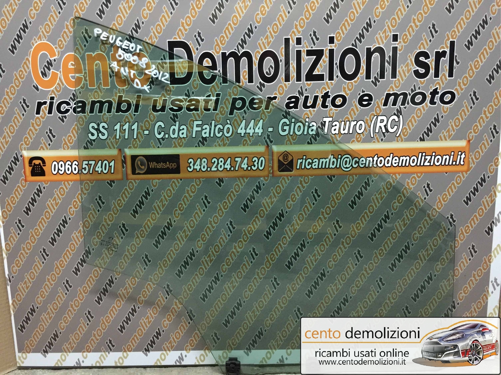 Scendente atermico porta ant. Destro - Immagine 1 di 1
