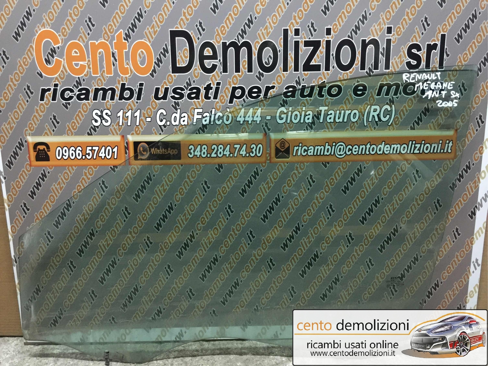 Scendente atermico porta ant. Sinistro - Immagine 1 di 1