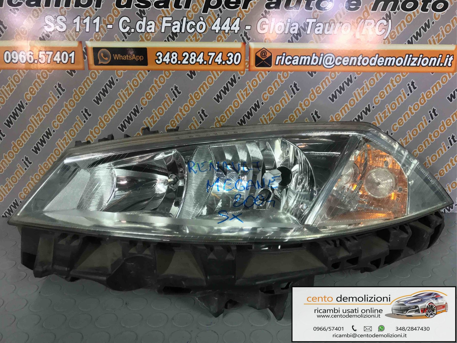 Proiettore Sinistro 8200073220J Usato