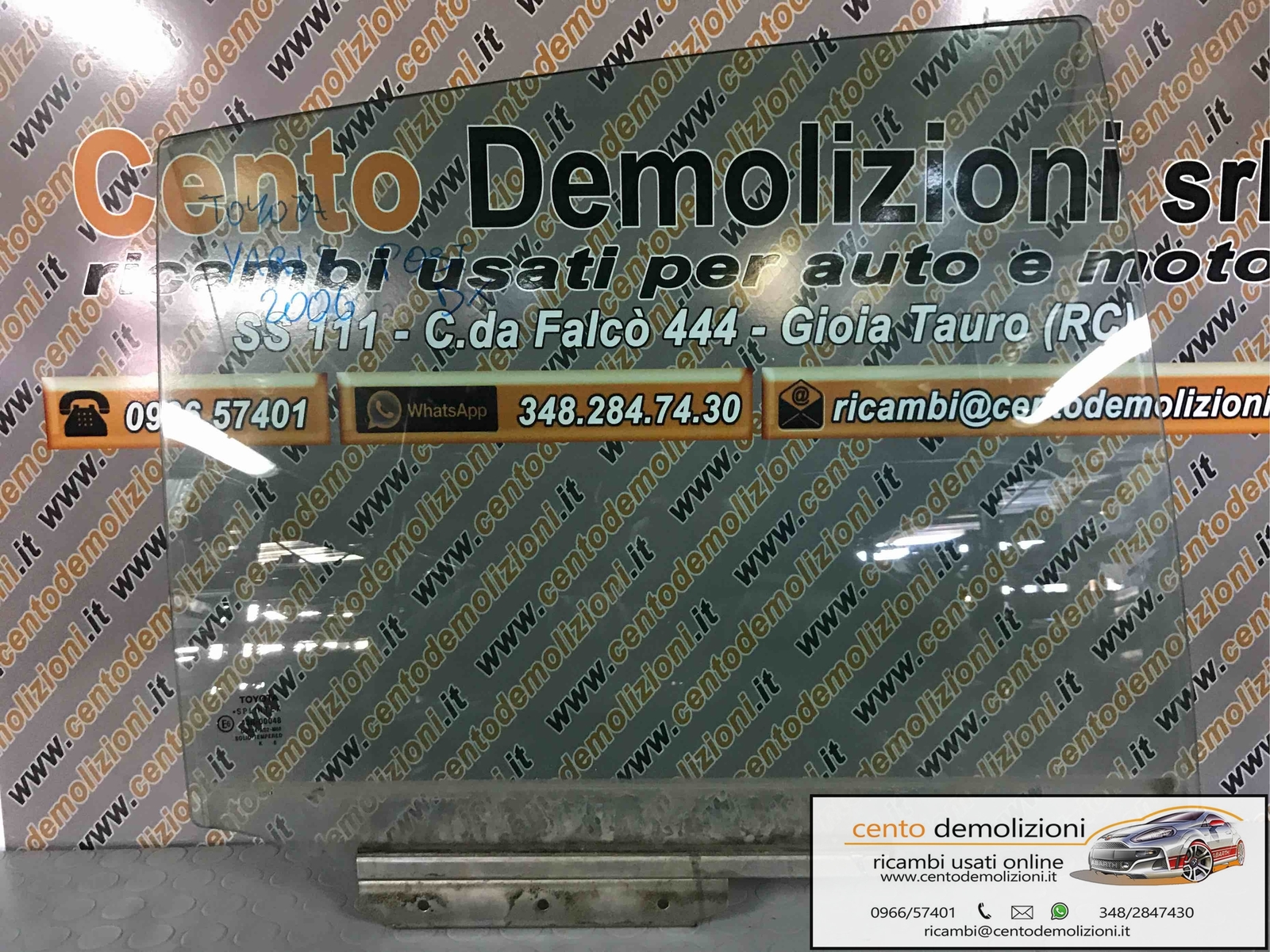 Scendente atermico porta post. Destro - Immagine 1 di 1