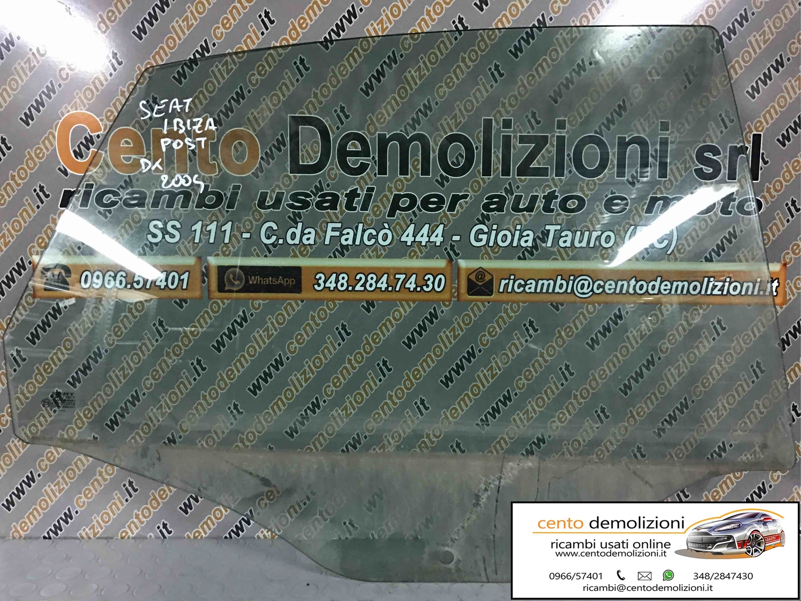 Scendente atermico porta post. Destro - Immagine 1 di 1