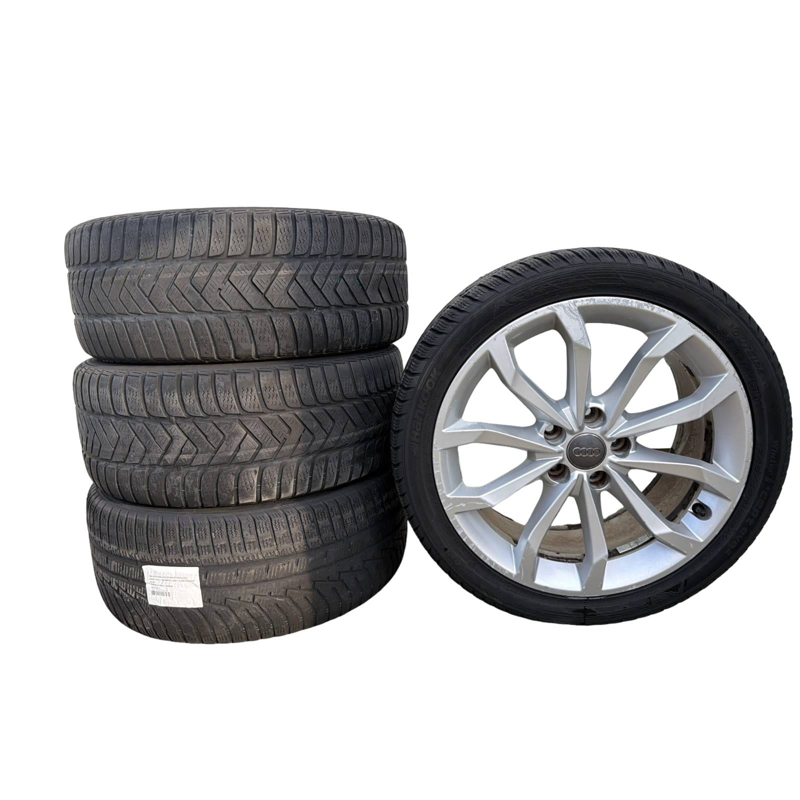 4 Cerchi In Lega (Audi Pirelli) 8W0601025 8W0601025H Usato