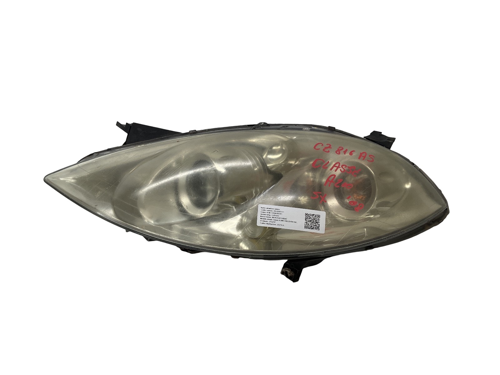 Proiettore Sinistro (Automotive Lighting) A1698201161 A 169 820 11 61 Usato