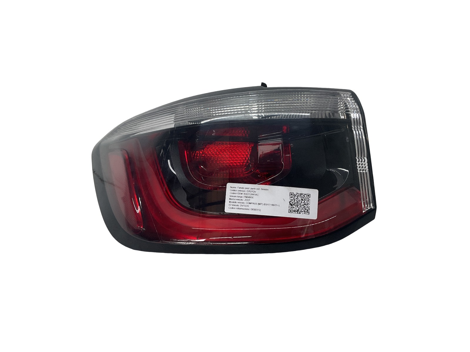 Fanale Post. Parte Est. Sinistro (Jeep Al Automotive Lighting Chrysler) K55112841AC K68517553AA Usato