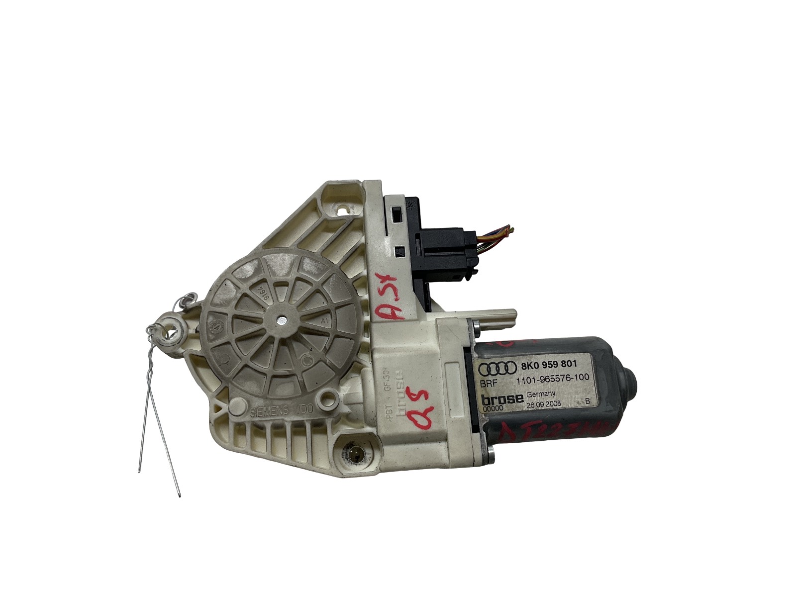 Motorino Alzacristallo Porta Ant. Sinistro (Brose) 8K0959801B 8K0 959 801 Usato