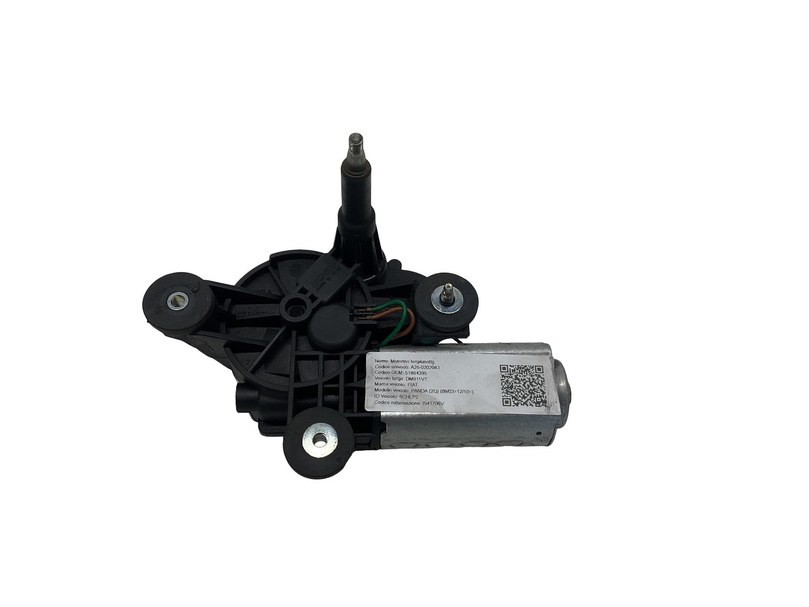 Motorino Tergilunotto (Denso) 51864399 MS259600-7001 Usato