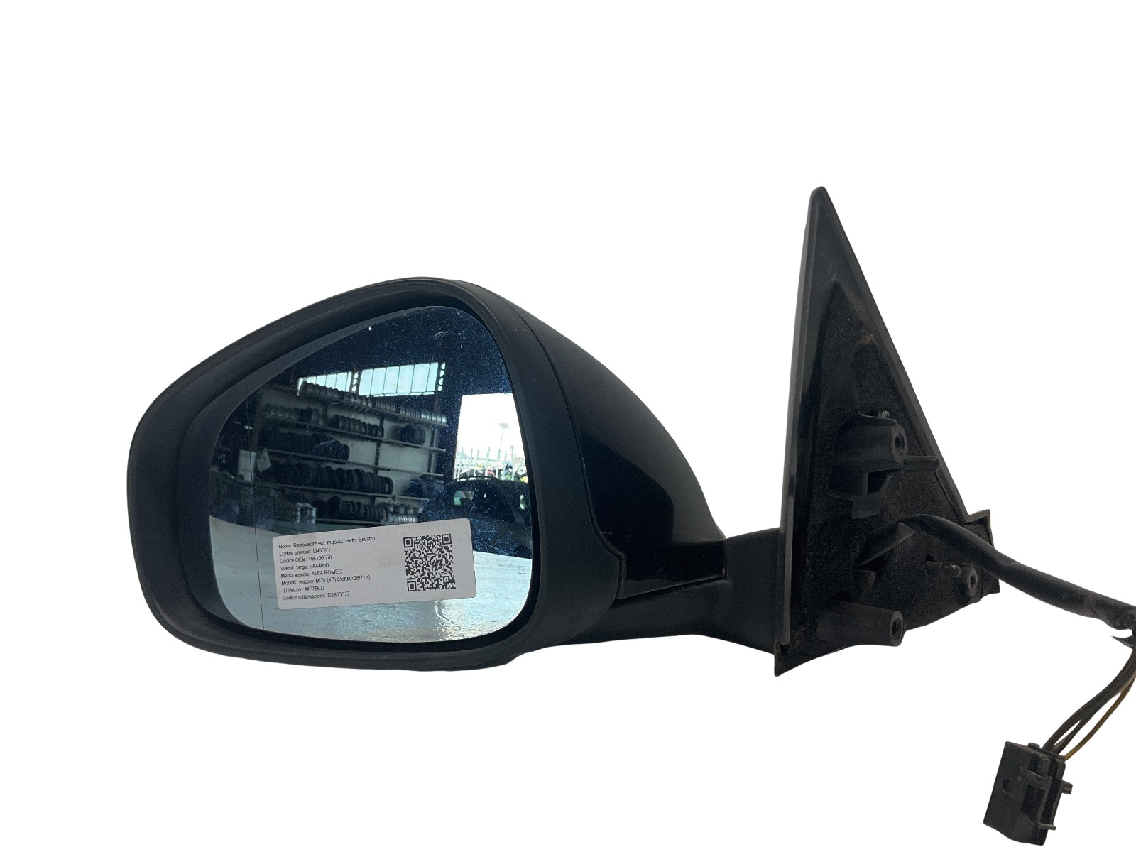 Retrovisore Est. Regolaz. Elettr. Sinistro 156106558 156106563 Usato