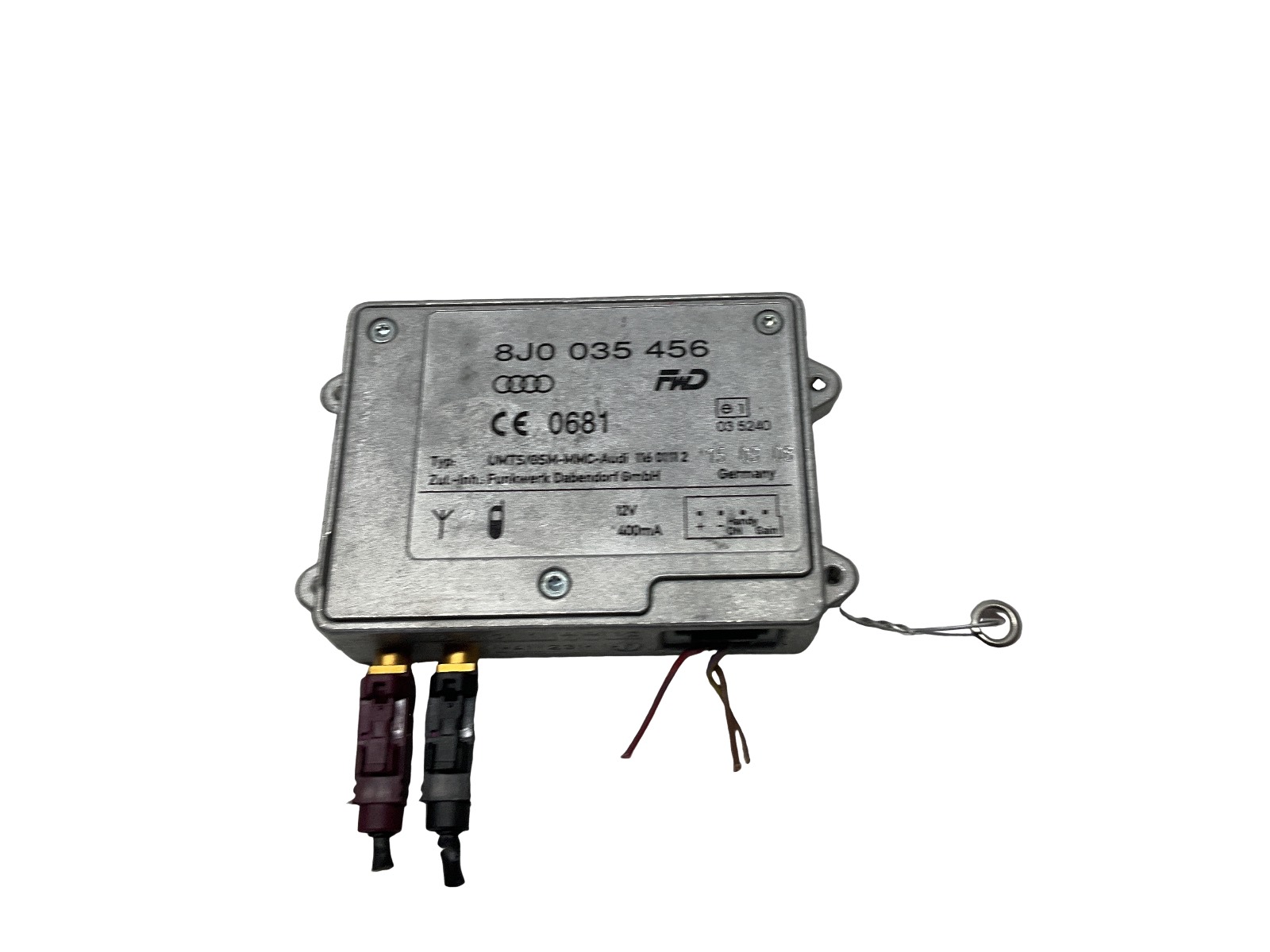 Amplificatore Antenna (Audi Volkswagen) 8J0035456 8J0 035 456 Usato