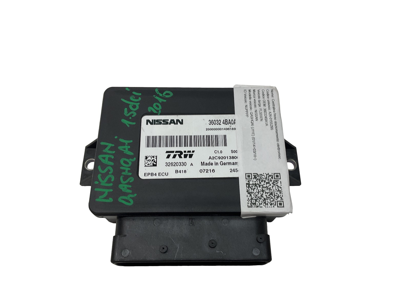 Centralina Freno Stazionamento Elettromeccanico (Nissan Trw) 360324BA1A Usato