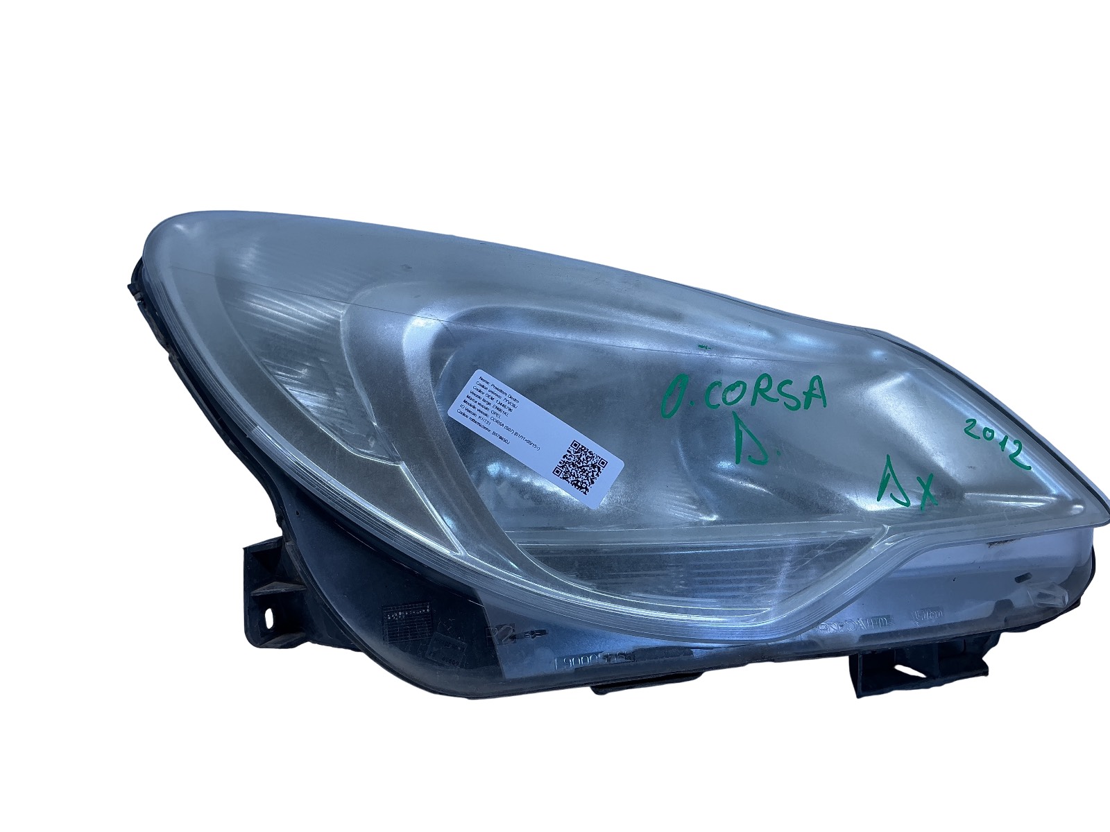 Proiettore Destro (Valeo Gm) 13446796 044586 Usato