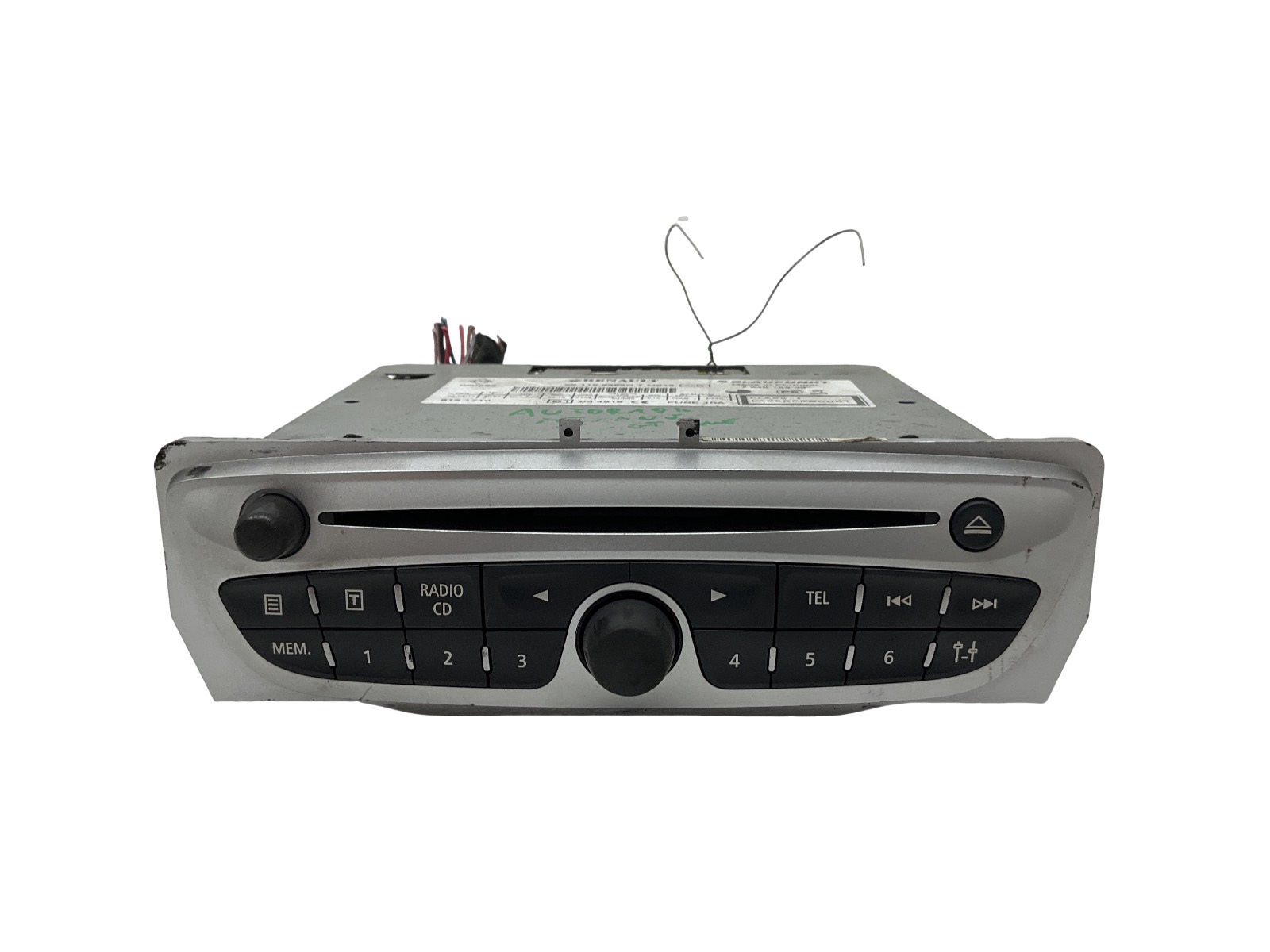 Autoradio (Renault Blaupunkt) 281153266R 281153866R Usato