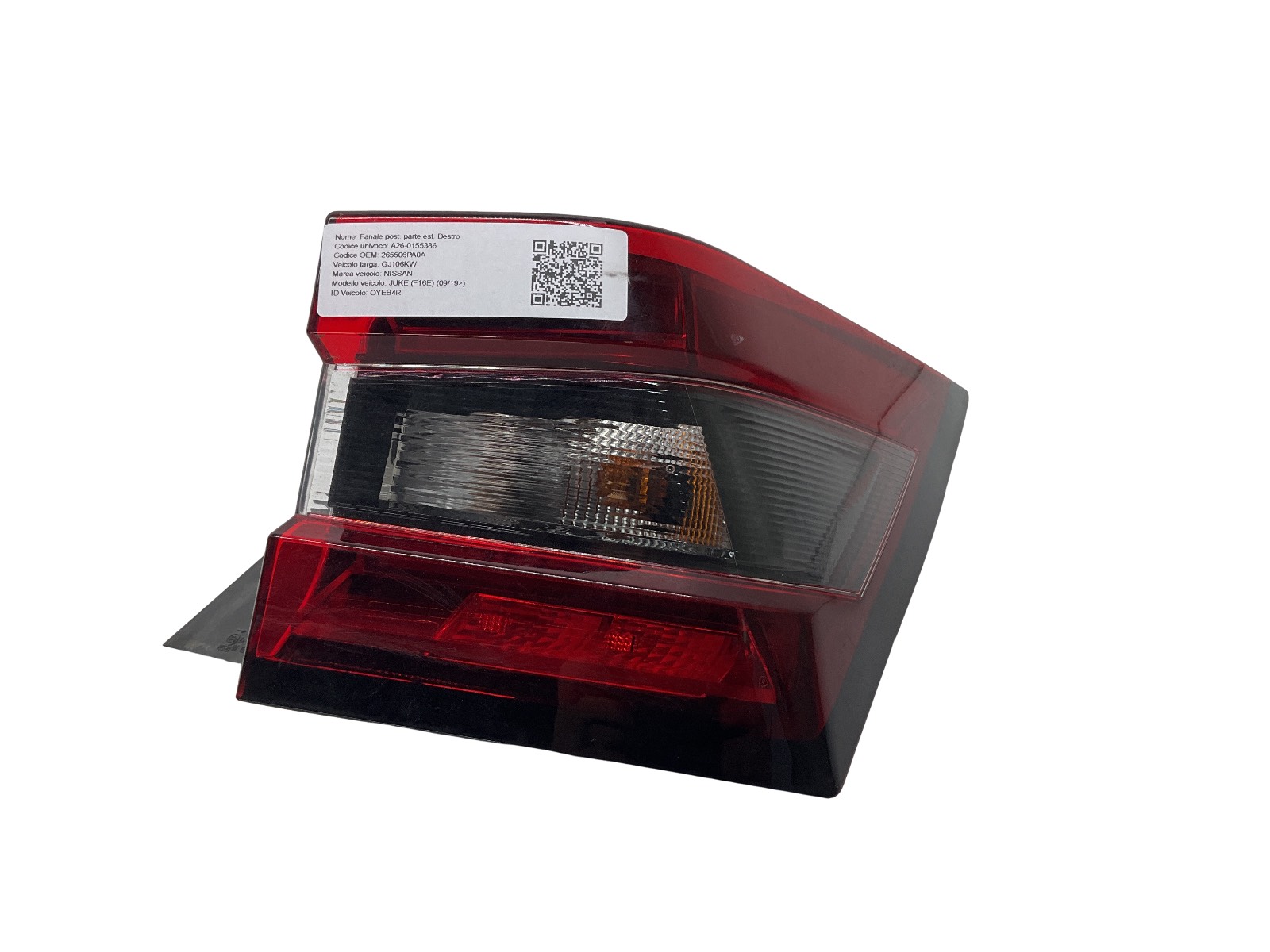 Fanale Post. Parte Est. Destro (Nissan) 265506PA0A Usato