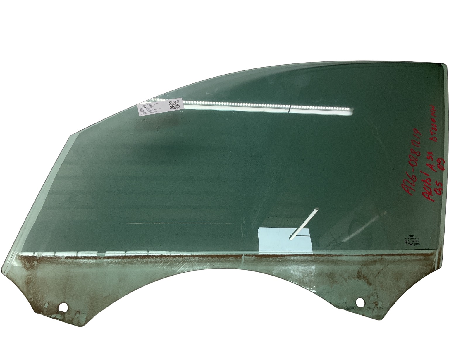 Scendente Porta Ant. Sinistro (Agc Automotive) 8R0845201B 43R-00049 Usato