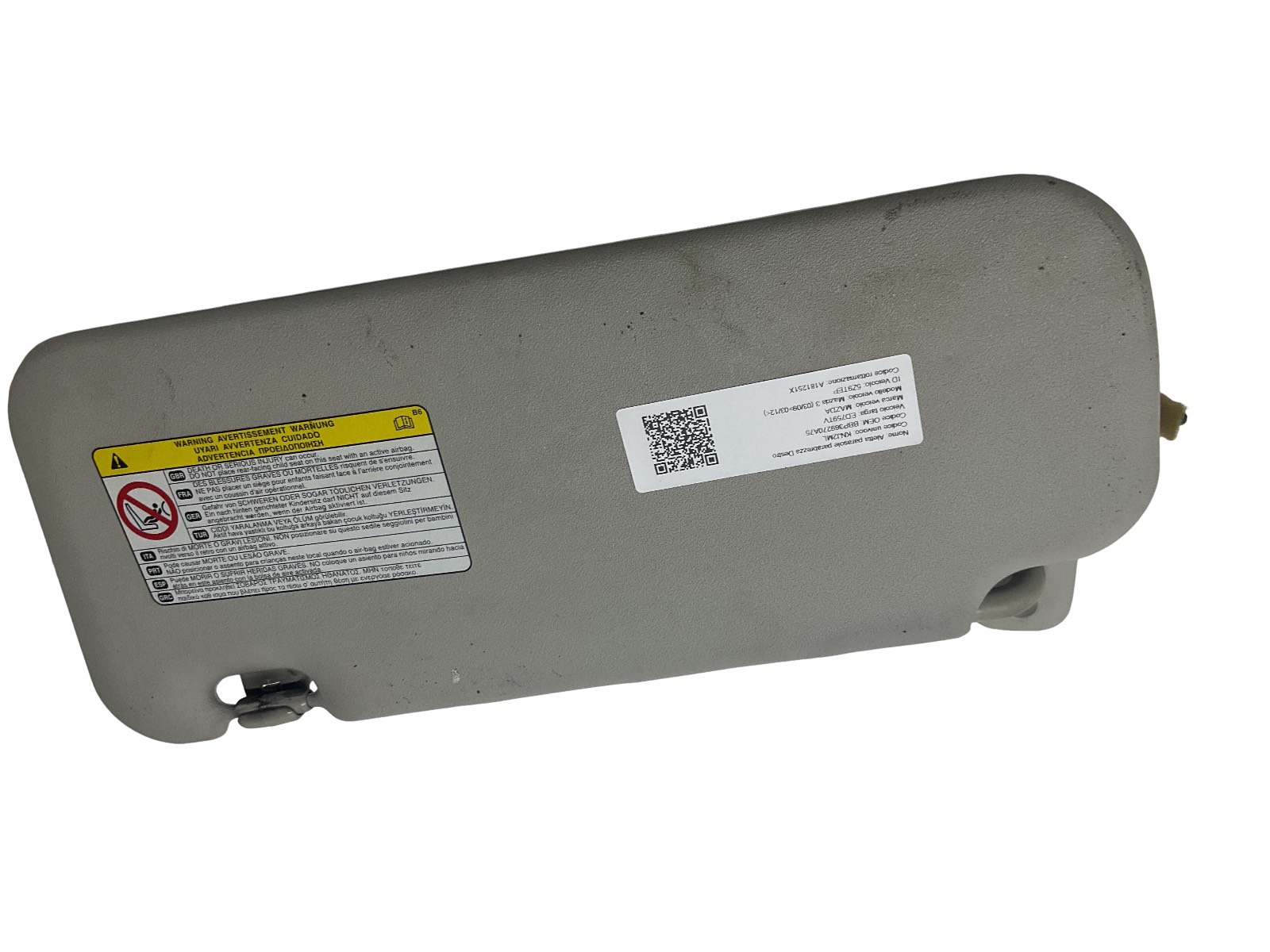 Aletta Parasole Parabrezza Destro BBP369270A75 BDA969270A75 Usato