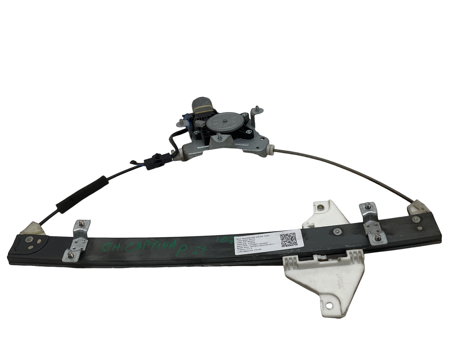 Alzacristallo Elettr. Porta Post. Sinistro (Chevrolet Dongyang) 96624334 Usato