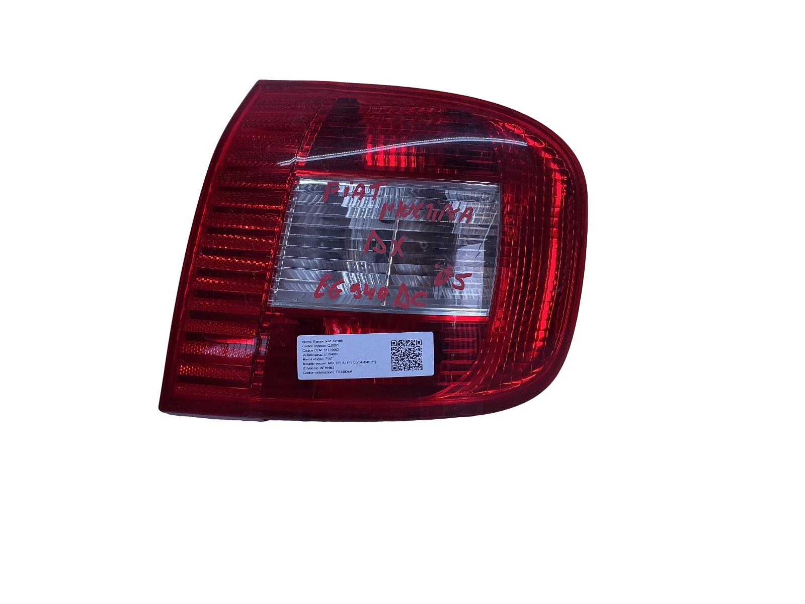Fanale Post. Destro (Fiat) 51720552 27550202 Usato