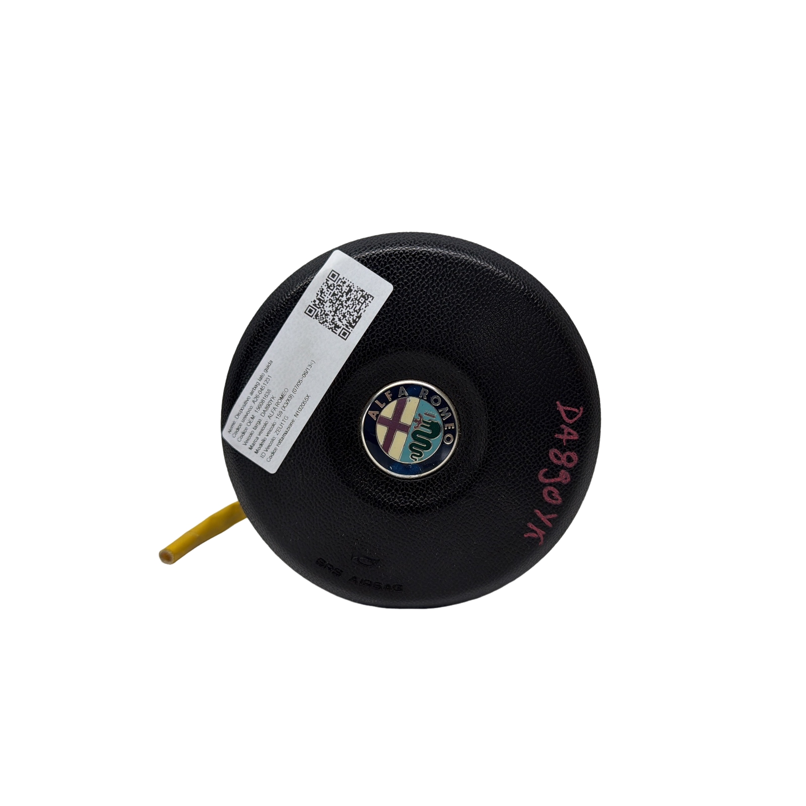 Dispositivo Airbag Lato Guida (Key Automotive Of Florida Kss) 156081638 1000465N76 Usato
