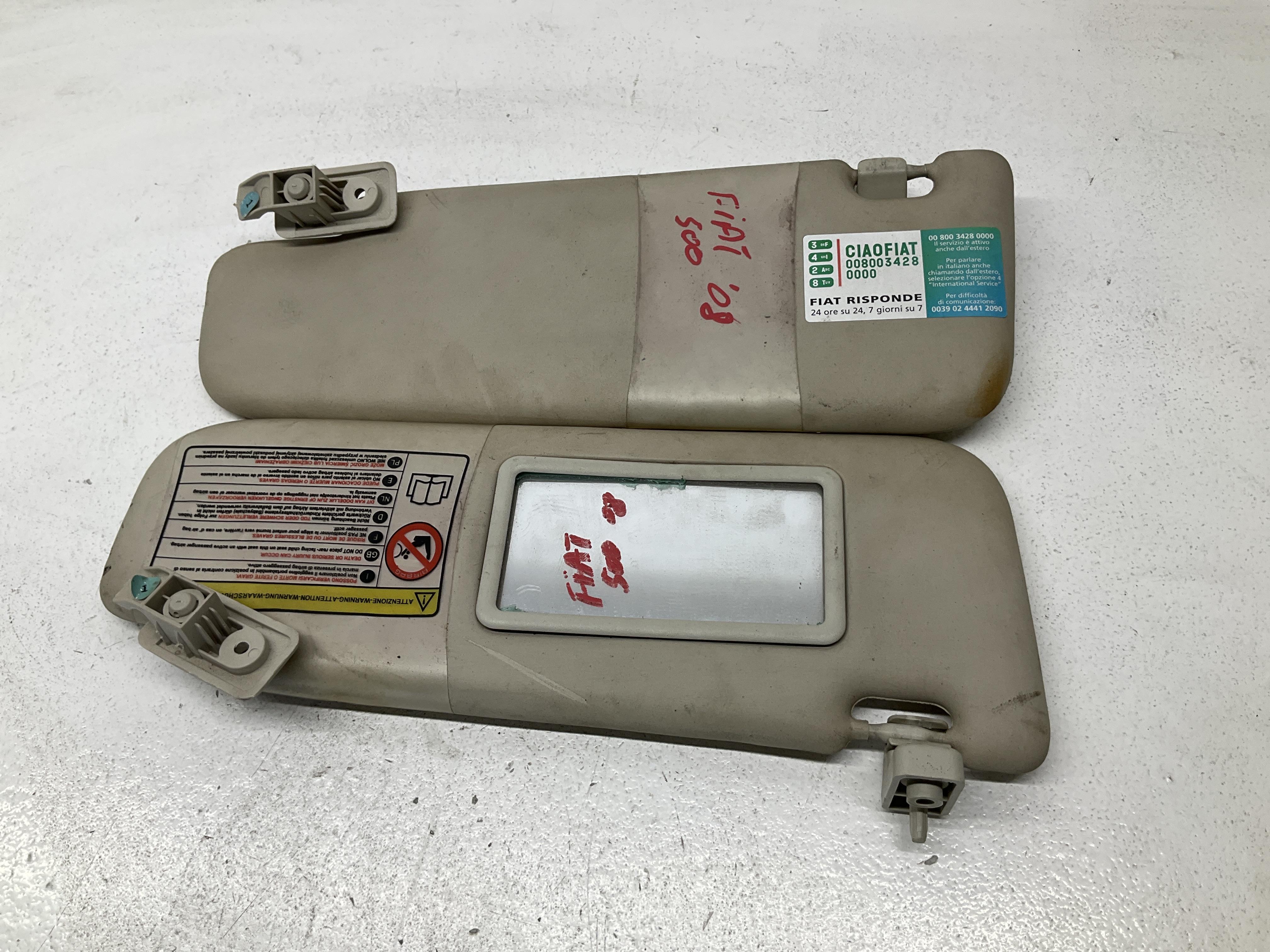 Coppia parasole Dx e SX - Immagine 1 di 5