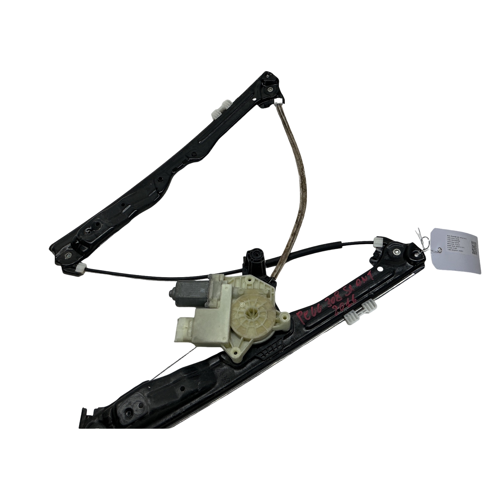Alzacristallo Elettr. Porta Ant. Con Motorino Sinistro (Peugeot Citroen) 9826079580 Usato