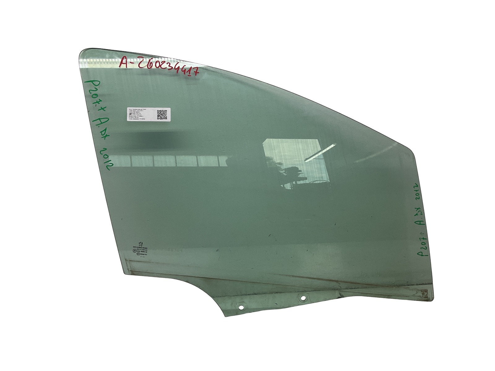 Scendente Porta Ant. Destro (Saint-gobain Sekurit) 9202H3 Usato