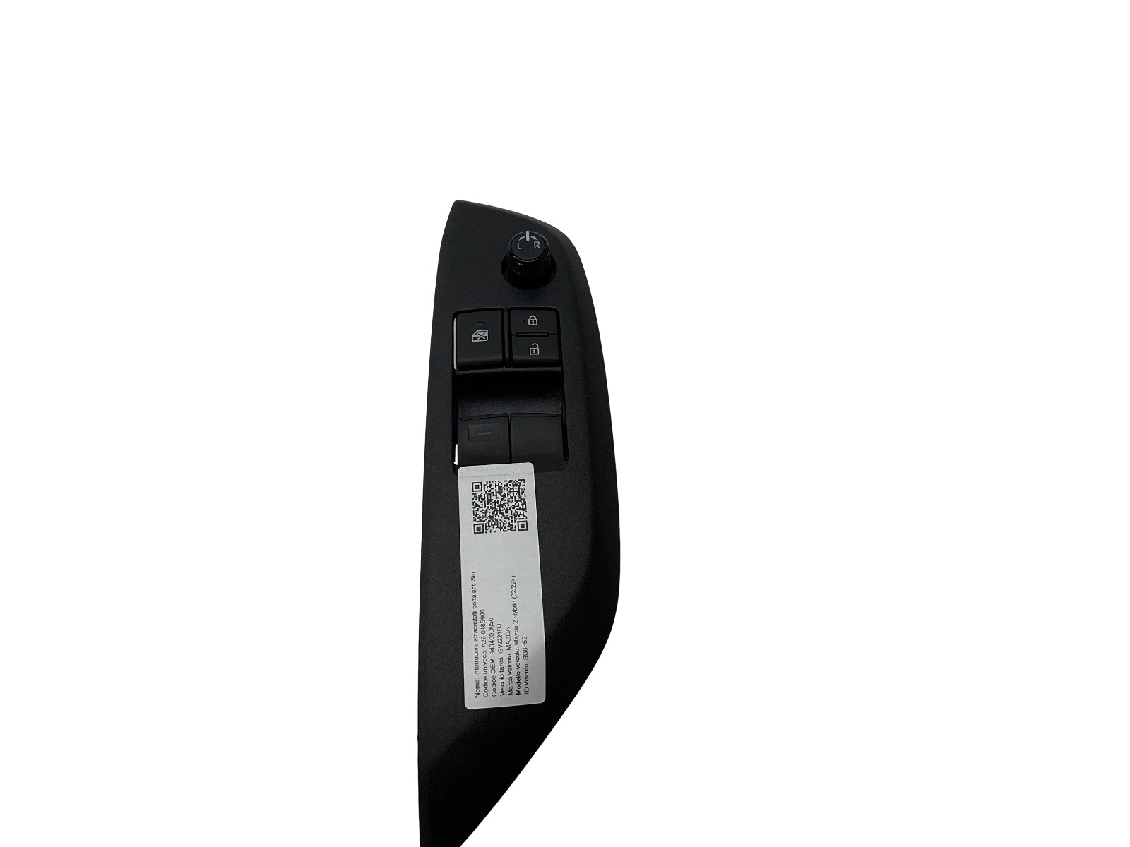 Interruttore Alzacristalli Porta Ant. Sinistro (Mazda Toyota) 840400D050 Usato