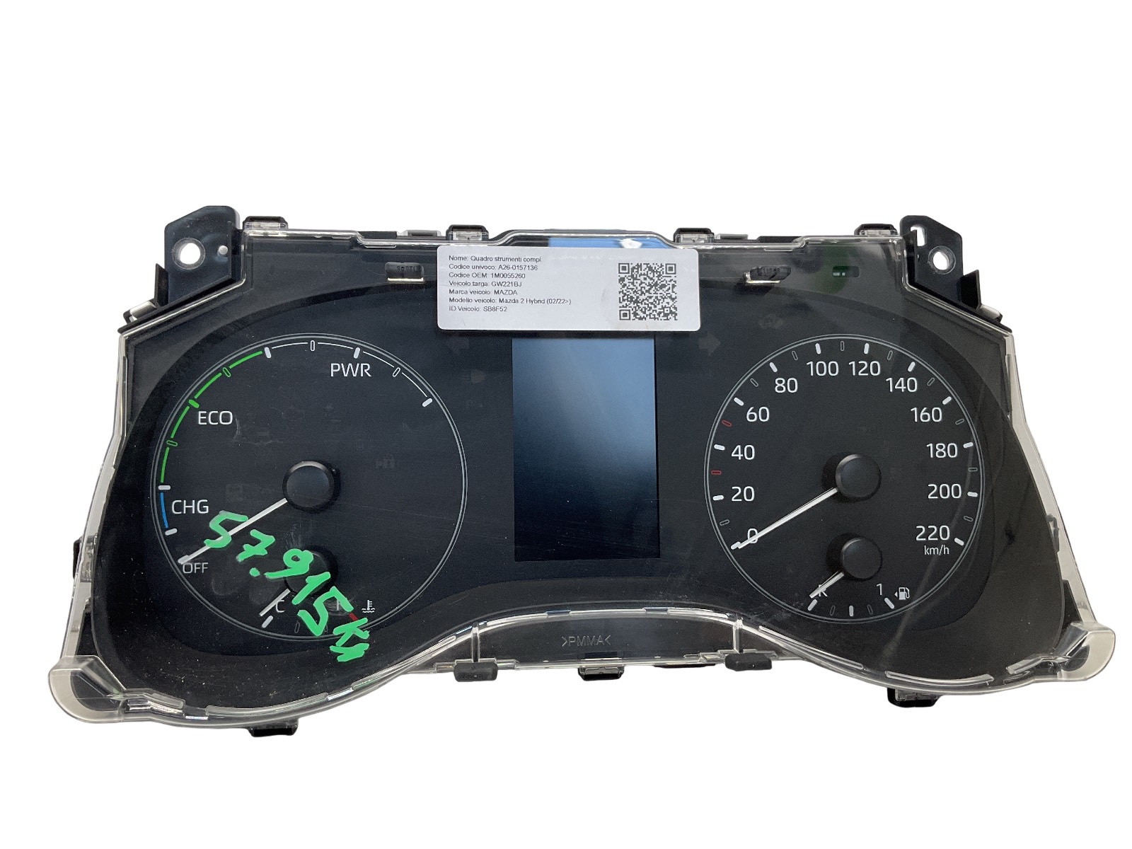 Quadro Strumenti Compl. (Mazda Toyota Denso) 1M0055260 1M0555260 Usato