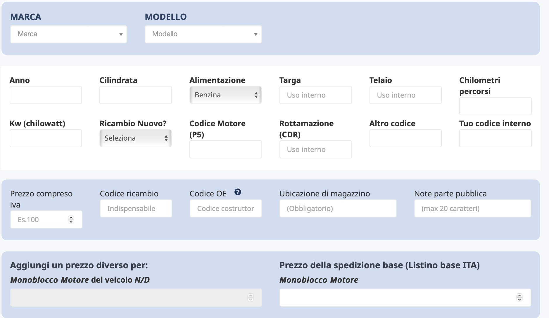 Monoblocco Motore - Immagine 1 di 1