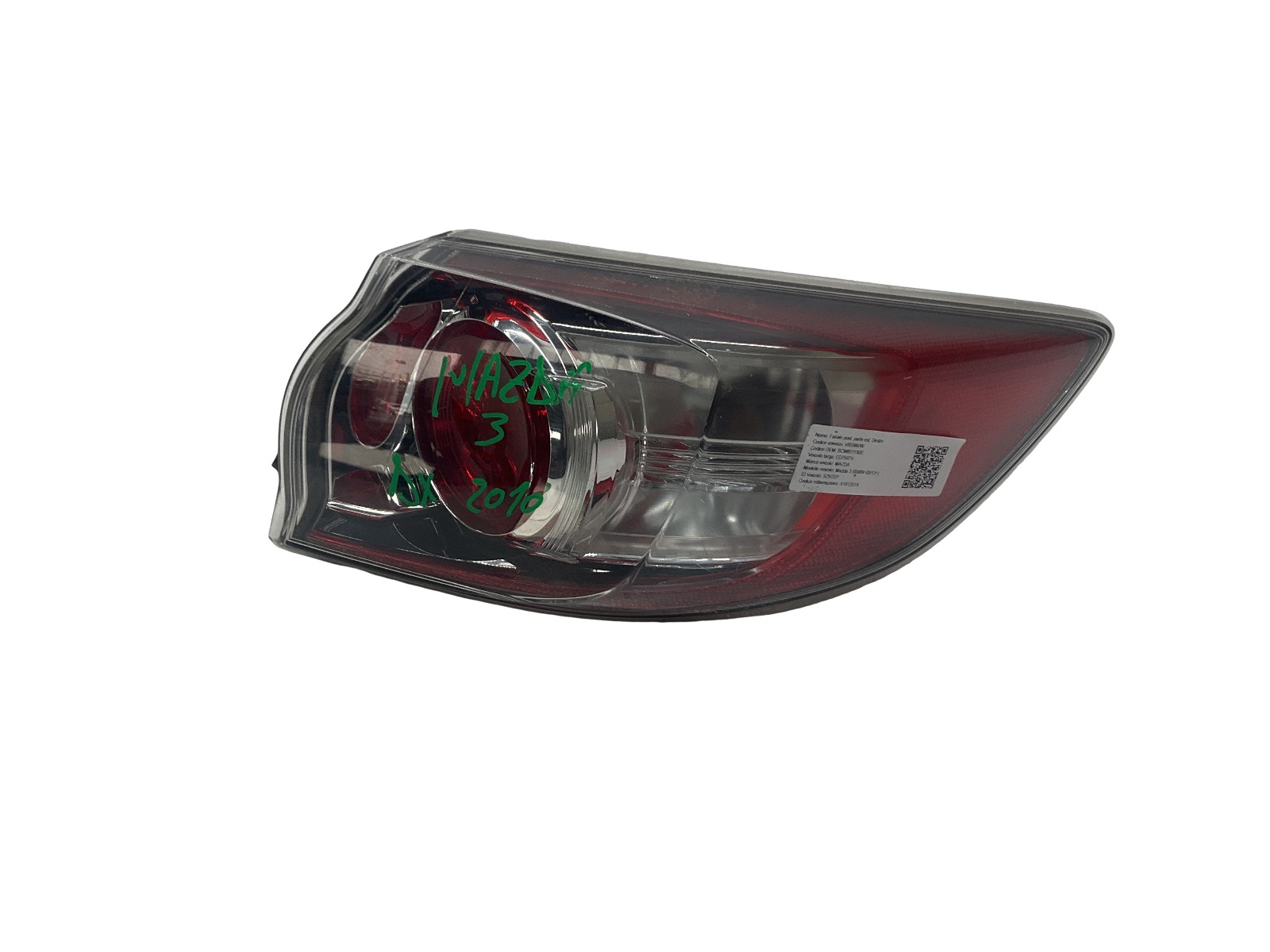 Fanale Post. Parte Est. Destro BCW851150E BCW951150D Usato