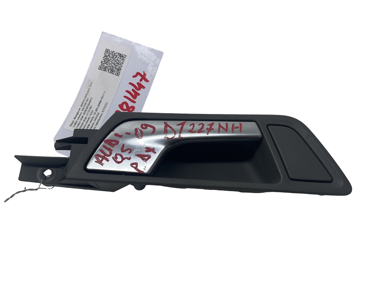 Maniglia Int. Apertura Porta Post. Destro (Audi) 8R0839020A6PS 8R0839020A6PS Usato