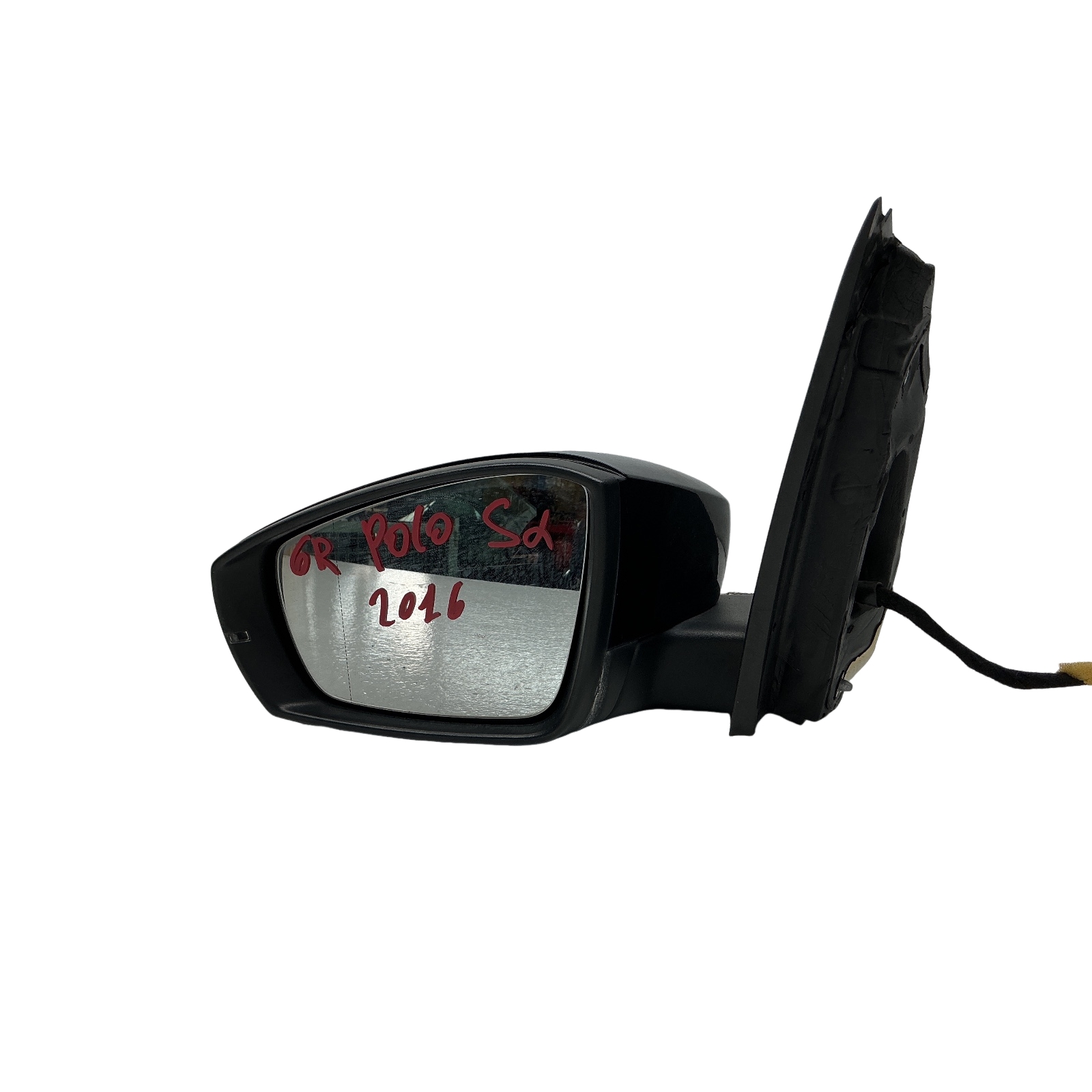 Retrovisore Est. Regolaz. Elettr. Sinistro (Volkswagen) 6R1857507D9B9 6R1857501A Usato
