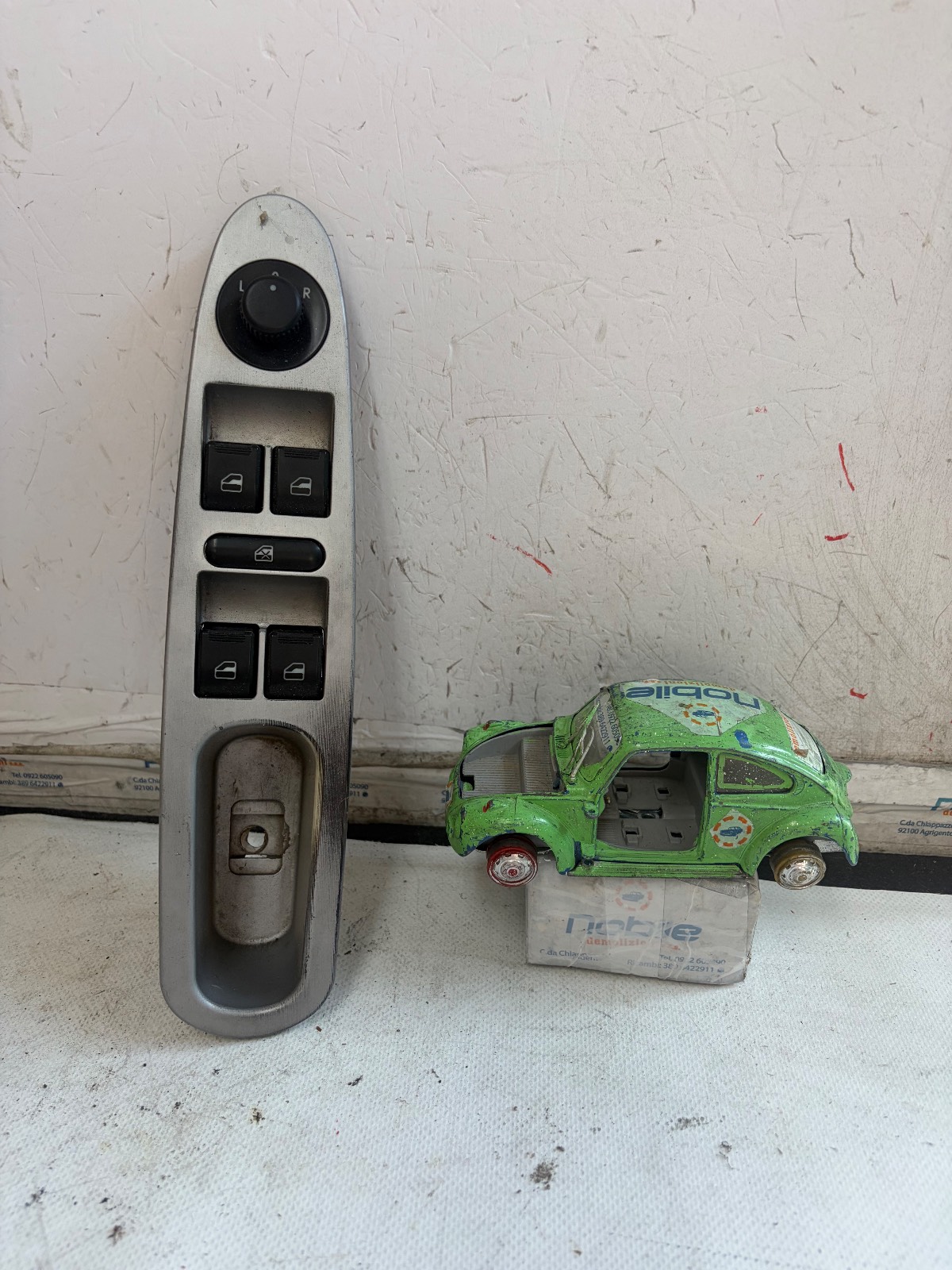 Blocco Comandi Alzacristalli E Retrovisori Est. (Lancia Caea) 734030039 9AK Usato