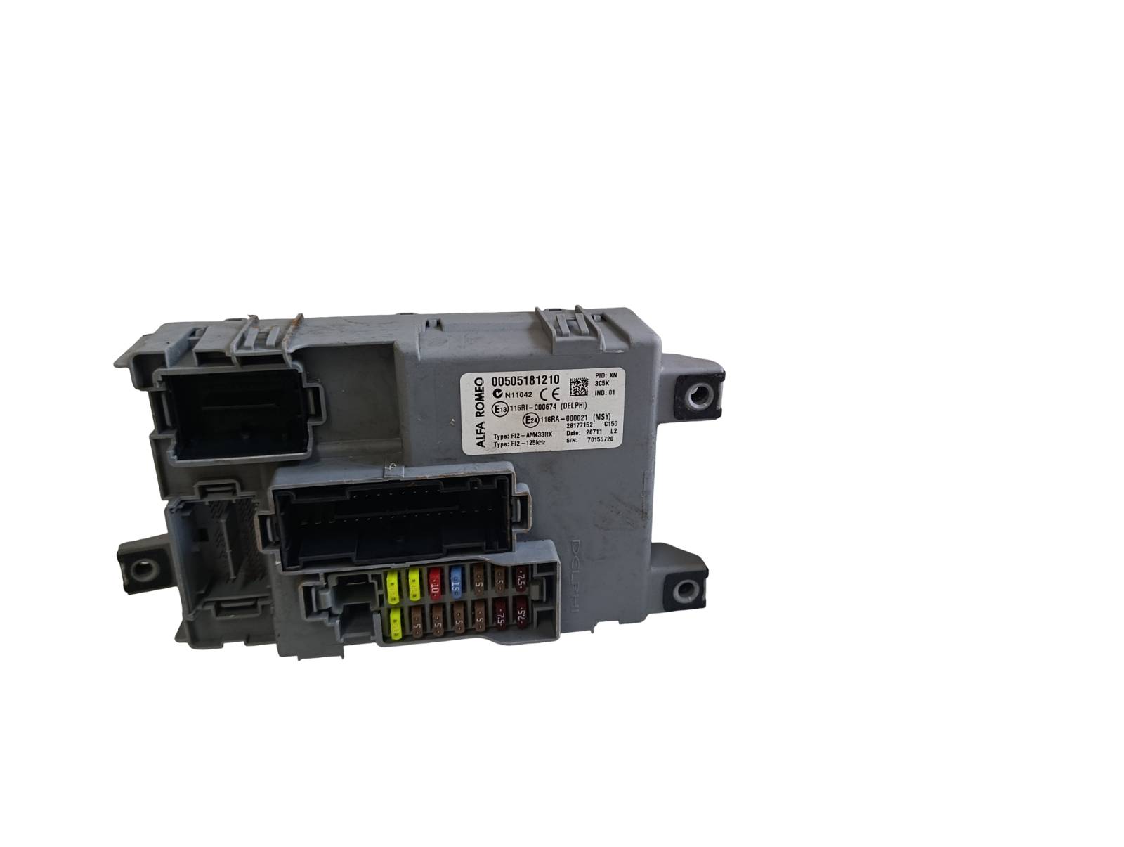 Body Computer (Delphi Alfa Romeo) 505181210 28177152 Usato