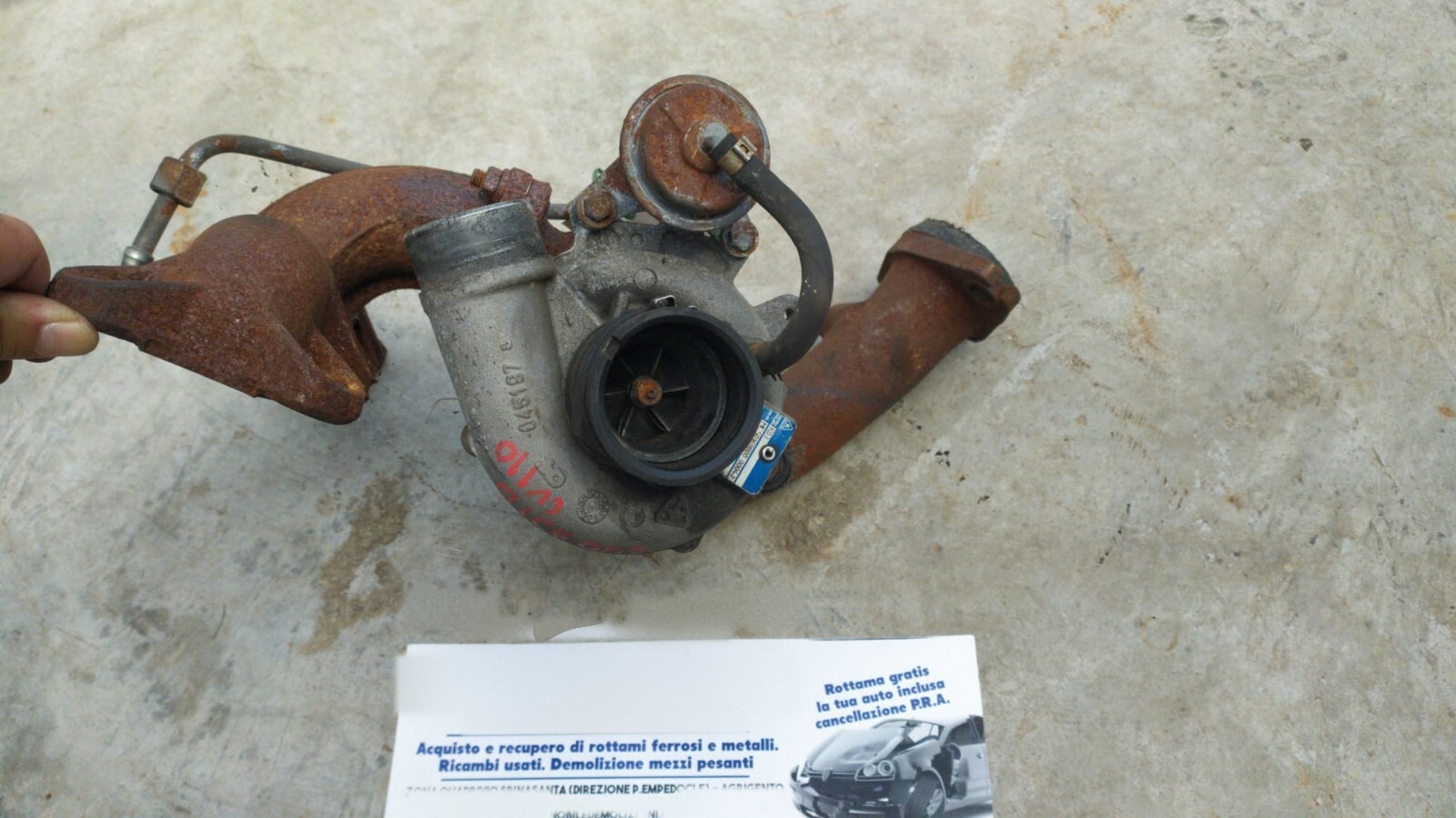 turbo compressore turbina - Immagine 1 di 4