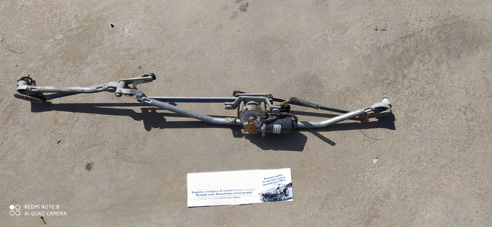 motorino tergiparabrezza compl. - Immagine 1 di 3
