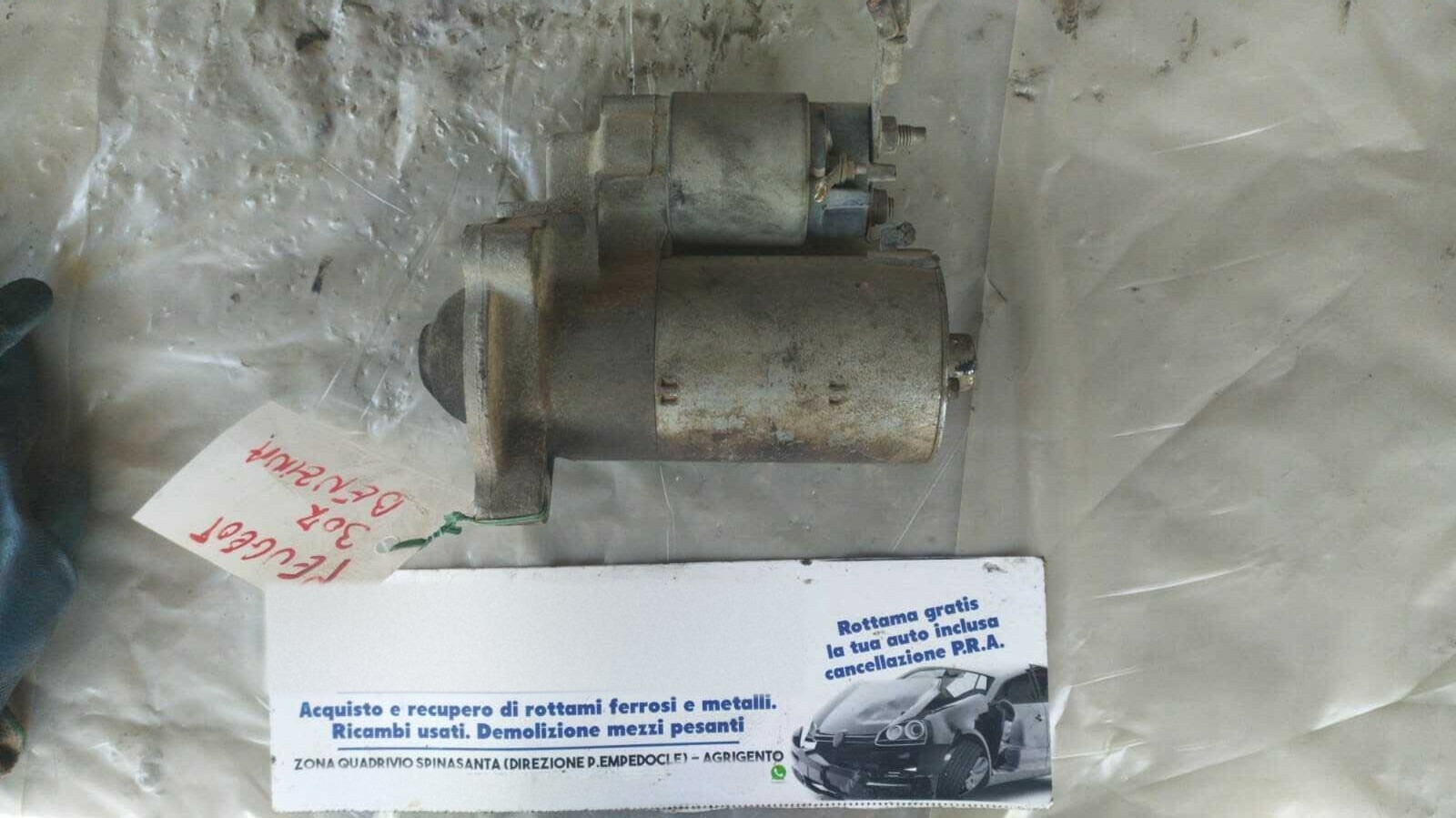 Motorino Avviamento (Peugeot) F000AL1527 Usato