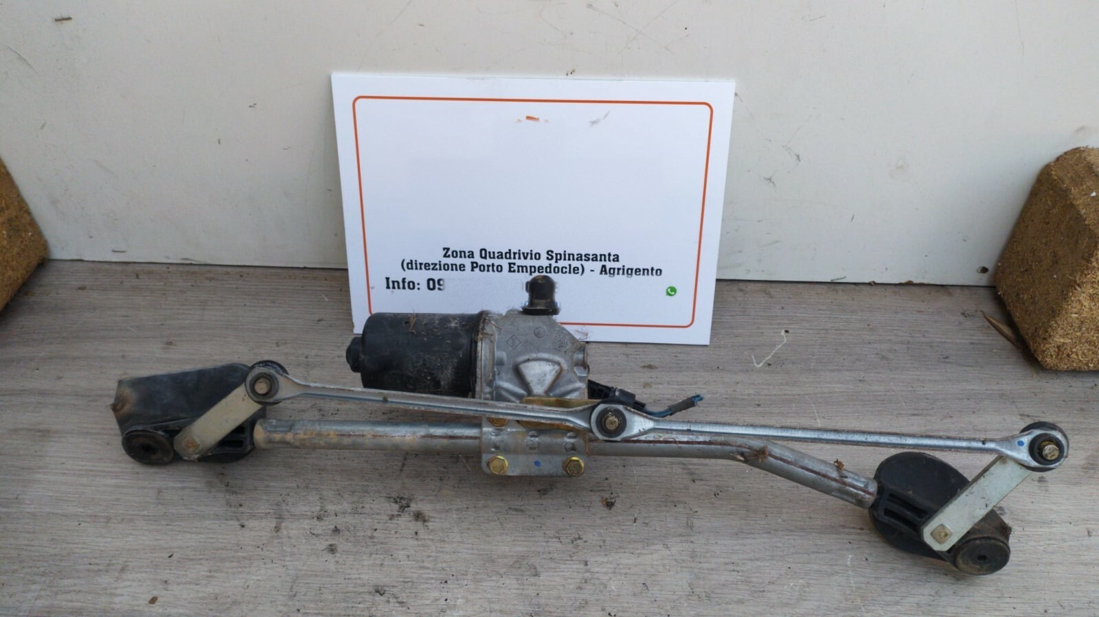 motorino tergiparabrezza compl. - Immagine 1 di 3
